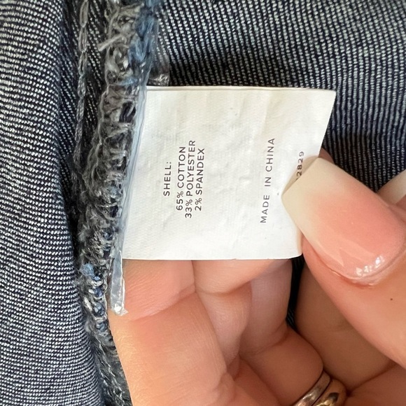 Superdown Denim Dress Mini Tie Jean Revolve Medium - Picture 5 of 6